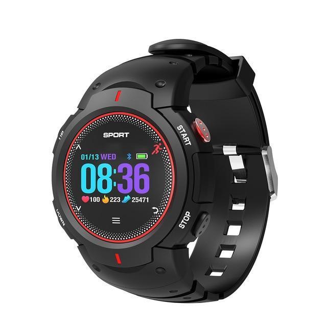 New IP68 Waterproof Smart Watch Bluetooth Heart Rate Monitor Remote Camera Sports Wristband Smartwatch - RAPBLUE