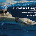 New IP68 Waterproof Smart Watch Bluetooth Heart Rate Monitor Remote Camera Sports Wristband Smartwatch - RAPBLUE