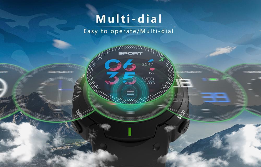 New IP68 Waterproof Smart Watch Bluetooth Heart Rate Monitor Remote Camera Sports Wristband Smartwatch - RAPBLUE