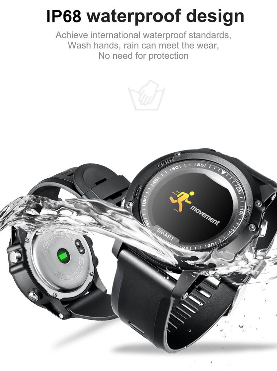 New Smartwatch Android Watch OLED Blood Oxygen Pressure Heart Rate IP68 Waterproof Long Standby Sports Smart Watch - RAPBLUE