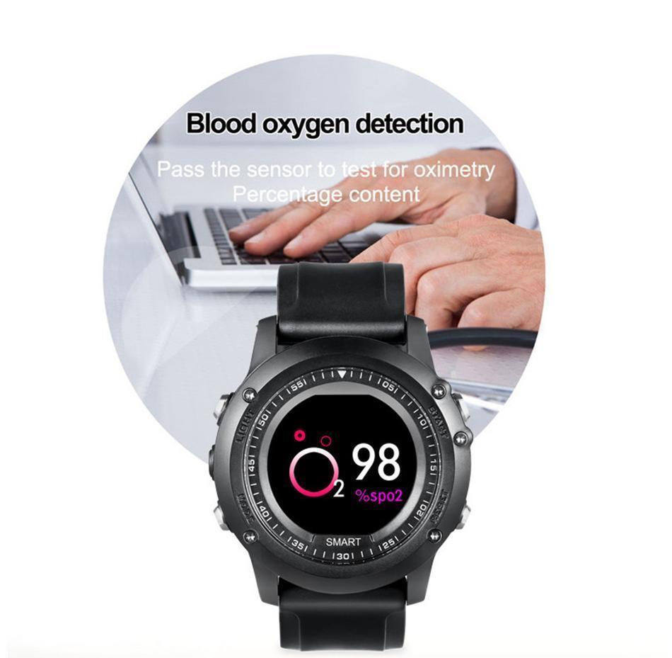 New Smartwatch Android Watch OLED Blood Oxygen Pressure Heart Rate IP68 Waterproof Long Standby Sports Smart Watch - RAPBLUE