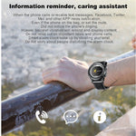 New Smartwatch Android Watch OLED Blood Oxygen Pressure Heart Rate IP68 Waterproof Long Standby Sports Smart Watch - RAPBLUE