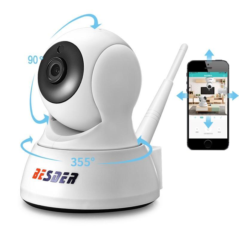 Home Security WiFi Camera 2 Way Audio Night Vision Baby Monitor CCTV - RAPBLUE