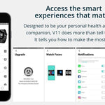 New Smart Watch IP67 Waterproof Activity Fitness Tracker Heart Rate Monitor Smartwatch for iPhone Android - RAPBLUE