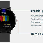 New Smart Watch IP67 Waterproof Activity Fitness Tracker Heart Rate Monitor Smartwatch for iPhone Android - RAPBLUE