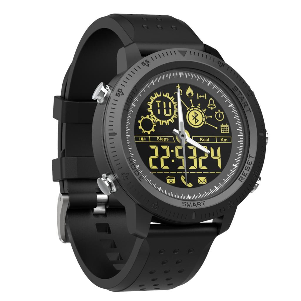 New Sport Activity Tracker Calories Pedometer Smartwatch Stopwatch Call SMS Reminder Long Standby Time Smart Watch - RAPBLUE