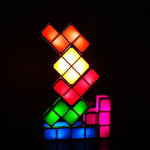 DIY Stackable Tetris Puzzle Desk Lamp - RAPBLUE