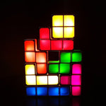 DIY Stackable Tetris Puzzle Desk Lamp - RAPBLUE