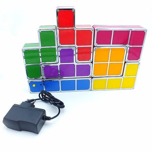 DIY Stackable Tetris Puzzle Desk Lamp - RAPBLUE