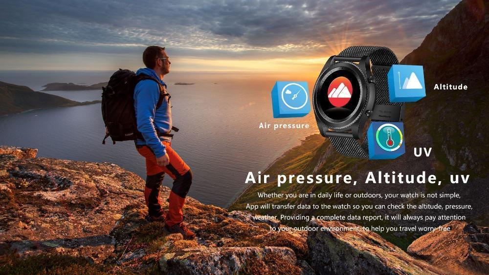 New Smart Watch Bluetooth Heart Rate Monitor Remote Camera Fitness Tracker Smartwatch For Android/IOS - RAPBLUE