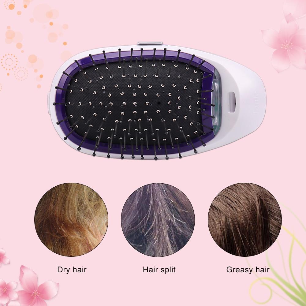 Ionic Electric Styling Frizz Free Hairbrush - RAPBLUE