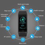 Waterproof Smartwatch Fitness Bracelet Wristband Watch Heart Rate Monitor Smart Band For iPhone Android - RAPBLUE