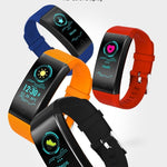 Waterproof Smartwatch Fitness Bracelet Wristband Watch Heart Rate Monitor Smart Band For iPhone Android - RAPBLUE
