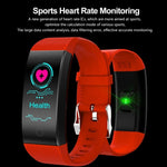 Waterproof Smartwatch Fitness Bracelet Wristband Watch Heart Rate Monitor Smart Band For iPhone Android - RAPBLUE