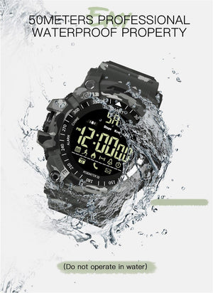 New Smart Watch Men Sport Watch 5ATM Waterproof Activity Tracker Bluetooth Watches For Android & IOS - RAPBLUE