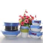 Silicone Stretch Lids 6 PACK flexible Food Saving Lid Durable reusable food cover - RAPBLUE