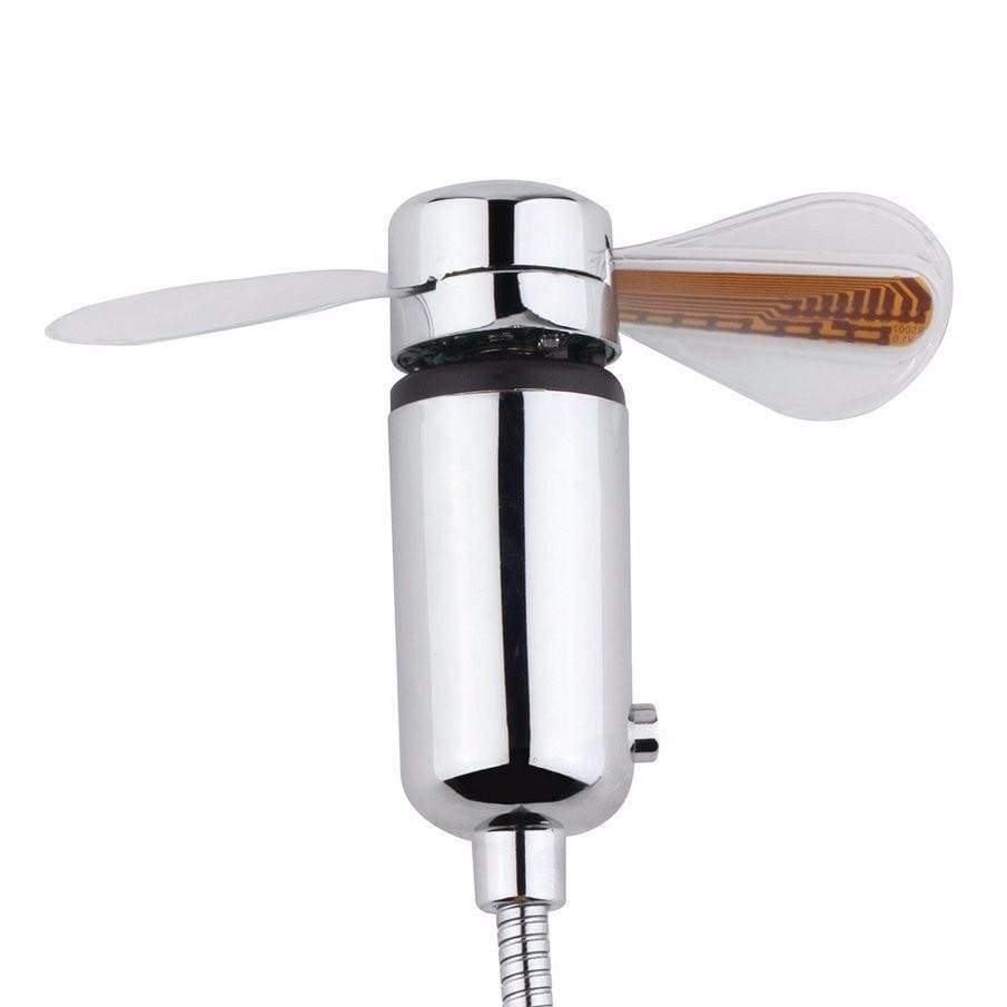 USB Mini Fan with LED Time - RAPBLUE