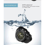 New Sport Activity Tracker Calories Pedometer Smartwatch Stopwatch Call SMS Reminder Long Standby Time Smart Watch - RAPBLUE