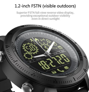 New Sport Activity Tracker Calories Pedometer Smartwatch Stopwatch Call SMS Reminder Long Standby Time Smart Watch - RAPBLUE