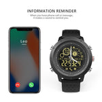 New Sport Activity Tracker Calories Pedometer Smartwatch Stopwatch Call SMS Reminder Long Standby Time Smart Watch - RAPBLUE