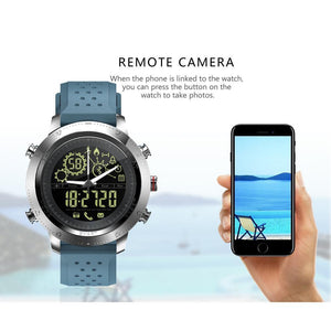 New Sport Activity Tracker Calories Pedometer Smartwatch Stopwatch Call SMS Reminder Long Standby Time Smart Watch - RAPBLUE