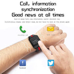 New Pedometer Blood Pressure Heart Rate Monitor Smart Watch IP67 Waterproof Sport Fitness Trakcer For iOS Android - RAPBLUE