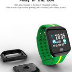 New Pedometer Blood Pressure Heart Rate Monitor Smart Watch IP67 Waterproof Sport Fitness Trakcer For iOS Android - RAPBLUE