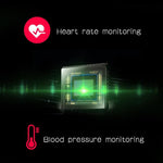 New Pedometer Blood Pressure Heart Rate Monitor Smart Watch IP67 Waterproof Sport Fitness Trakcer For iOS Android - RAPBLUE