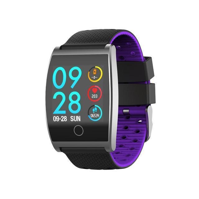 New Smart Wristband Watch Blood Pressure Oxygen Smart Band Watch Dial Heart Rate Monitor Fitness Bracelet - RAPBLUE