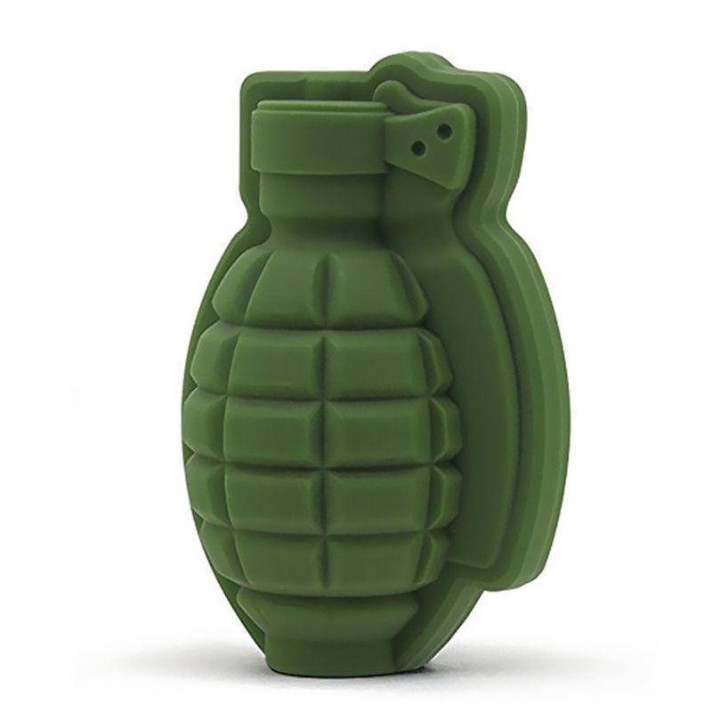 3D Ice Cube Mold Grenade Shape - RAPBLUE