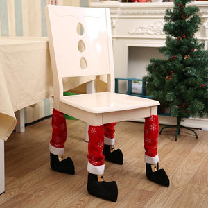 Christmas Themed Table and Chair Leg Sock - RAPBLUE