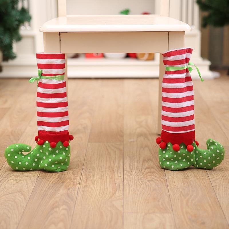 Christmas Themed Table and Chair Leg Sock - RAPBLUE