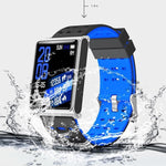 New Smart Band Heart Rate Monitor Blood Pressure Smart Wristband Fitness Tracker Bracelet Sport Watch For Android iPhone - RAPBLUE