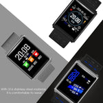 New Smart Band Heart Rate Monitor Blood Pressure Smart Wristband Fitness Tracker Bracelet Sport Watch For Android iPhone - RAPBLUE