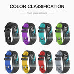 New Fitness Bracelet Blood Pressure Heart Rate Monitor Smart Band Watch Multi-Sport Mode For iPhone Android - RAPBLUE