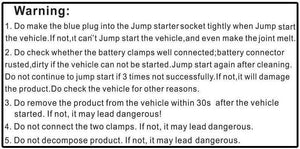 Multi-Function Car Jump Starter Power Bank & Charger 20000mAh - RAPBLUE