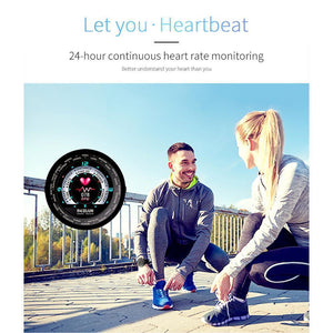 3D Digital Smart Watch Heart Rate Calories Remote For Android & iPhone - RAPBLUE