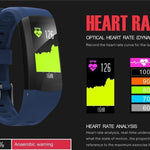New Smart Wristband Watch IP68 Waterproof Pedometer Sport Bracelet GPS Heart Rate Activity Fitness Tracker For iOS Android - RAPBLUE