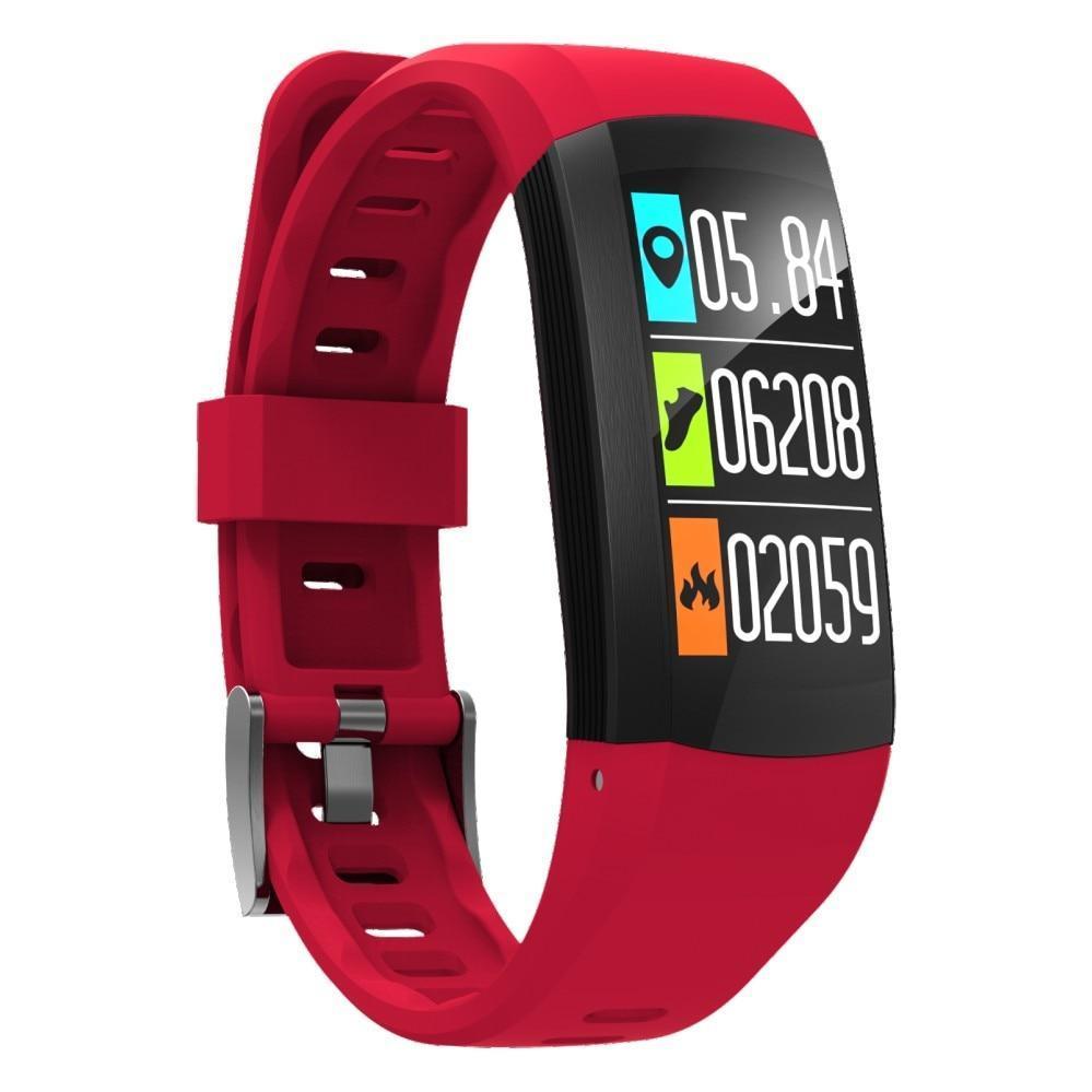 New Smart Wristband Watch IP68 Waterproof Pedometer Sport Bracelet GPS Heart Rate Activity Fitness Tracker For iOS Android - RAPBLUE