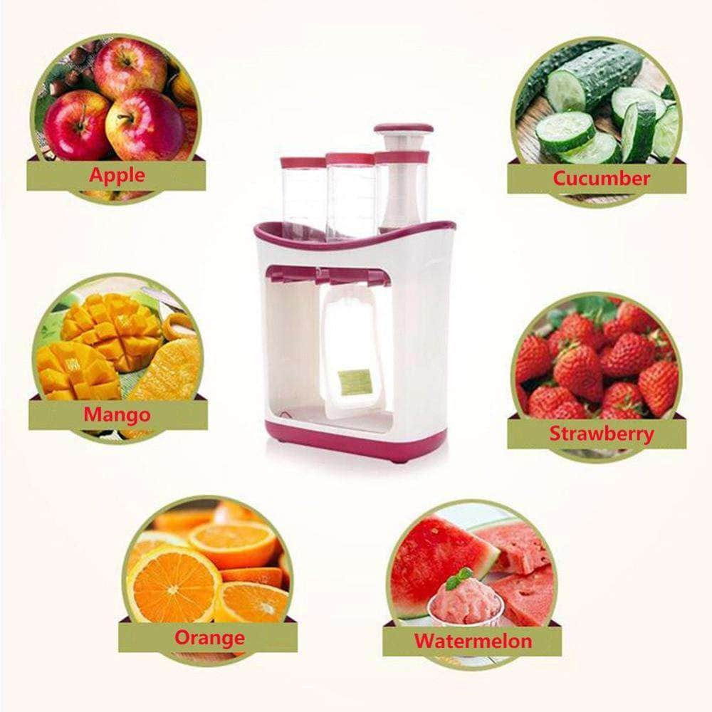 SqueezeStar™ Baby Food Squeeze Station - RAPBLUE