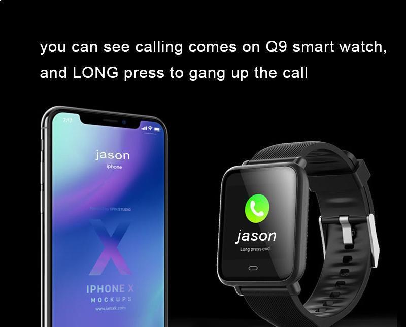 New Multi-Dial Smartwatch IPX67 Waterproof Sports For Android IOS With Heart Rate Monitor Blood Pressure Functions Smart Watch - RAPBLUE