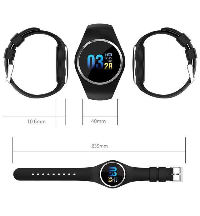 New Smart Band Bracelet Heart Rate Monitor Wrist Smart Wristband Fitness Tracker Blood Pressure Watch - RAPBLUE