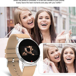 New Smartwatch With Heart Rate Blood Pressure Monitor Pedometer Call Reminder Sports Watch for Men Women - RAPBLUE