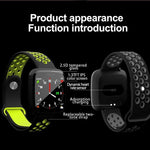New Smart Watch Sport Waterproof Pedometers Push Message Bluetooth Swimming Smartwatch For iPhone Android - RAPBLUE