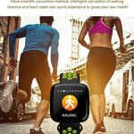 New Smart Watch Sport Waterproof Pedometers Push Message Bluetooth Swimming Smartwatch For iPhone Android - RAPBLUE