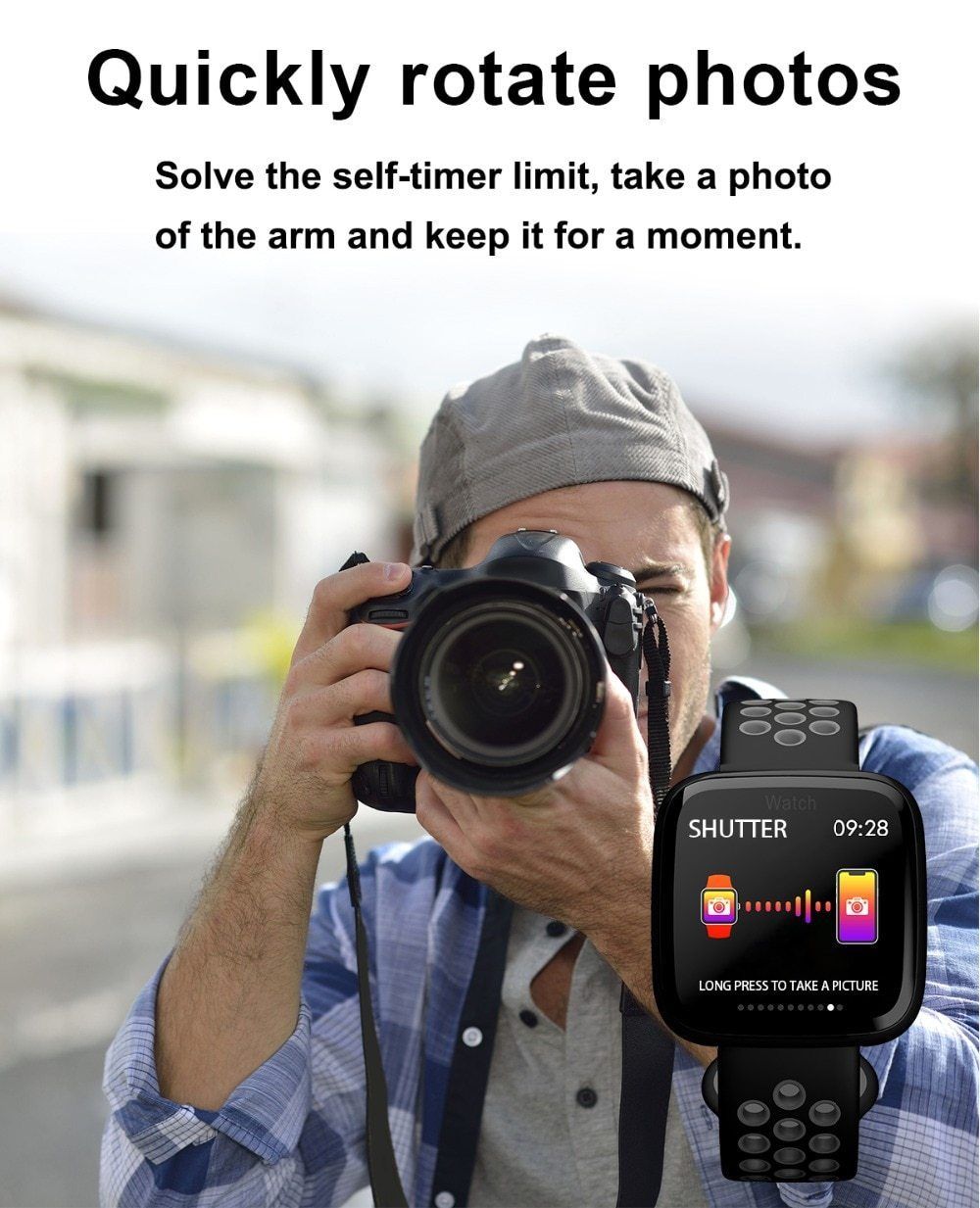 New Smart Watch Sport Waterproof Pedometers Push Message Bluetooth Swimming Smartwatch For iPhone Android - RAPBLUE