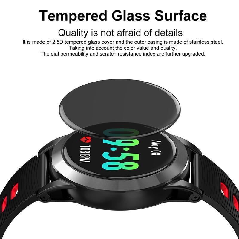 New Smart Watch Blood Pressure Fitness Tracker Heart Rate Monitor Waterproof Digital Pedometer Bracelet For IOS Android - RAPBLUE