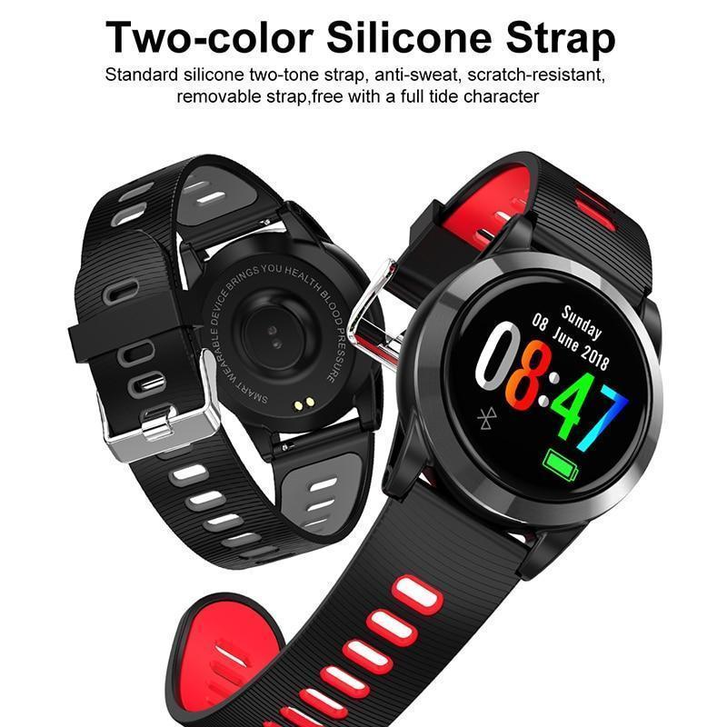 New Smart Watch Blood Pressure Fitness Tracker Heart Rate Monitor Waterproof Digital Pedometer Bracelet For IOS Android - RAPBLUE