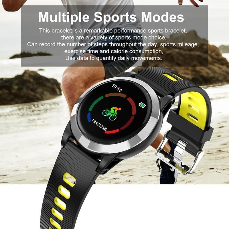 New Smart Watch Blood Pressure Fitness Tracker Heart Rate Monitor Waterproof Digital Pedometer Bracelet For IOS Android - RAPBLUE
