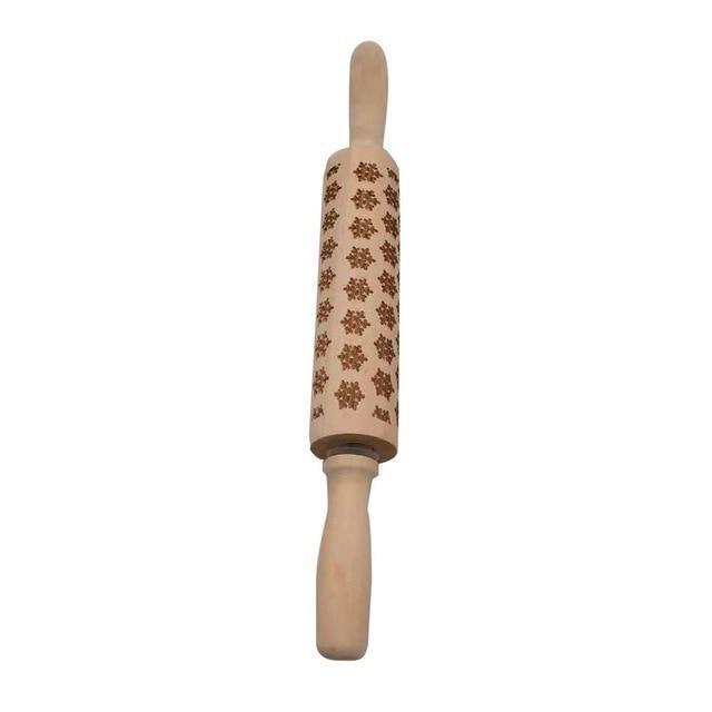 Christmas Embossing Rolling Pin - RAPBLUE